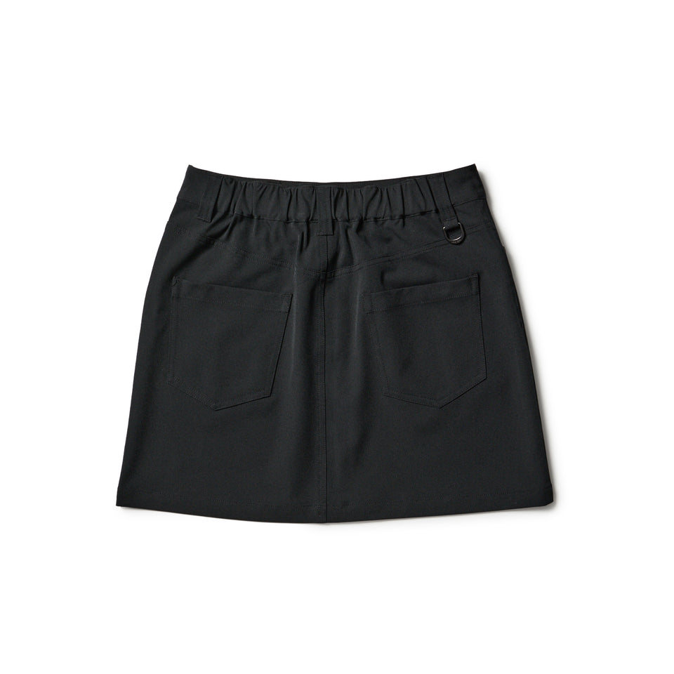 Women's ストレッチ ツイル スカート ブラック | ゴルフ | ニューエラ Women's ストレッチ ツイル スカート ブラック | ゴルフ | ニューエラ