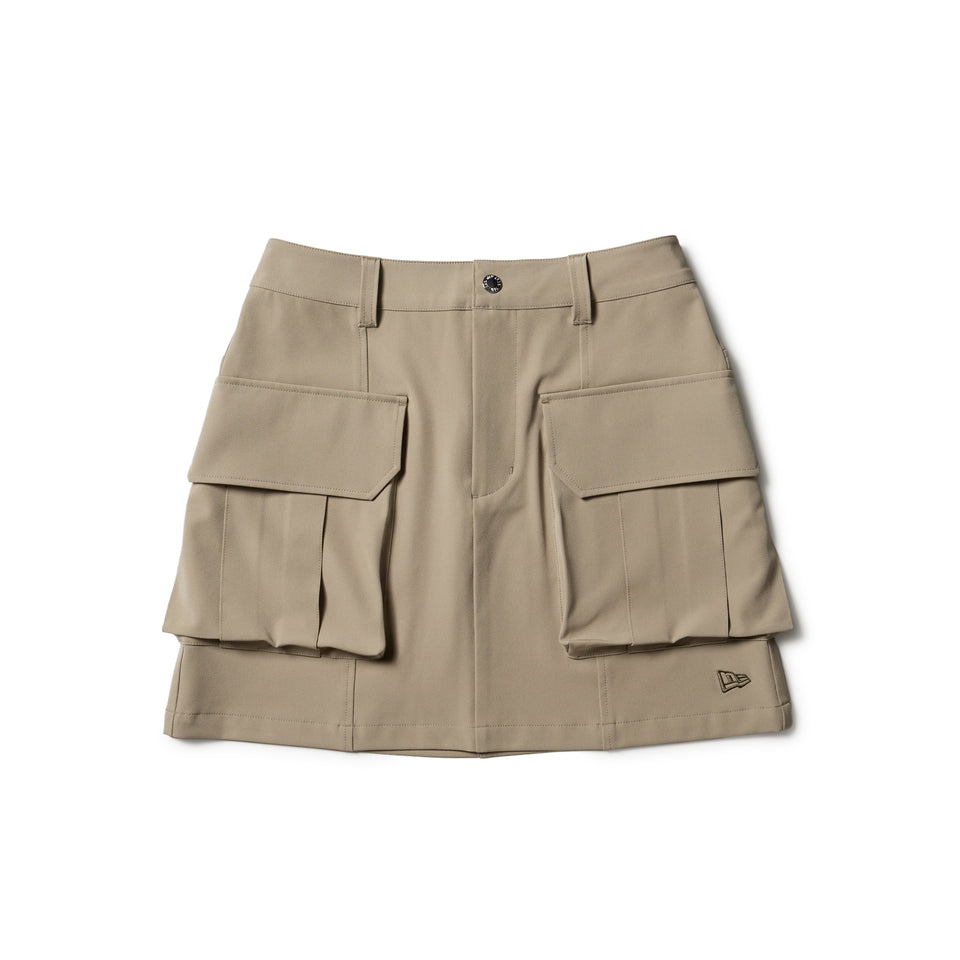 Women's ストレッチ ツイル カーゴスカート カーキ | ゴルフ