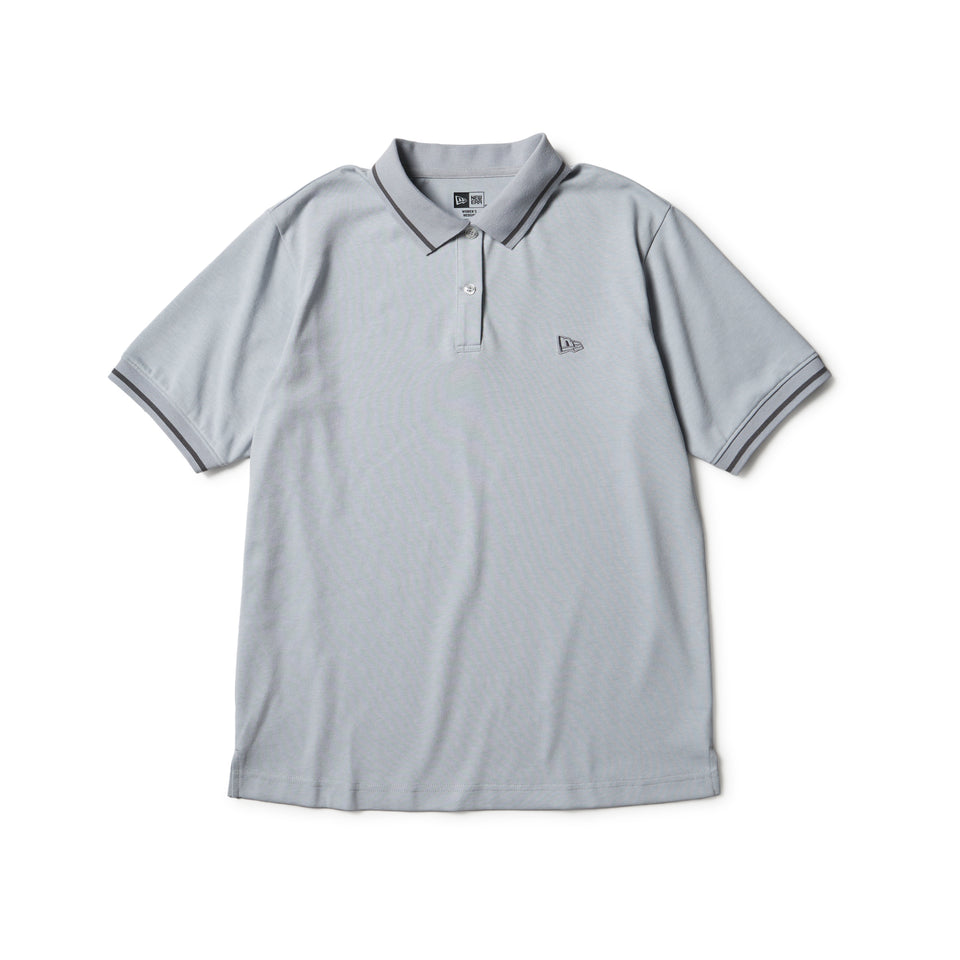 Women's 半袖 ポロシャツ ストライプカラー グレー | ゴルフ