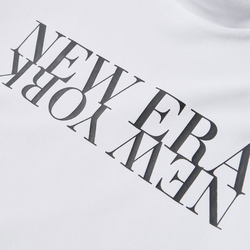 Women’s 半袖 ミッドネック Tシャツ 鹿の子 New Era New York ホワイト | ゴルフ | NEW ERA ニューエラ公式オンラインストア