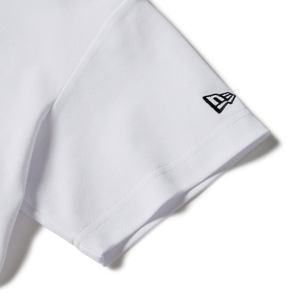 Women’s 半袖 ミッドネック Tシャツ 鹿の子 New Era New York ホワイト | ゴルフ | NEW ERA ニューエラ公式オンラインストア