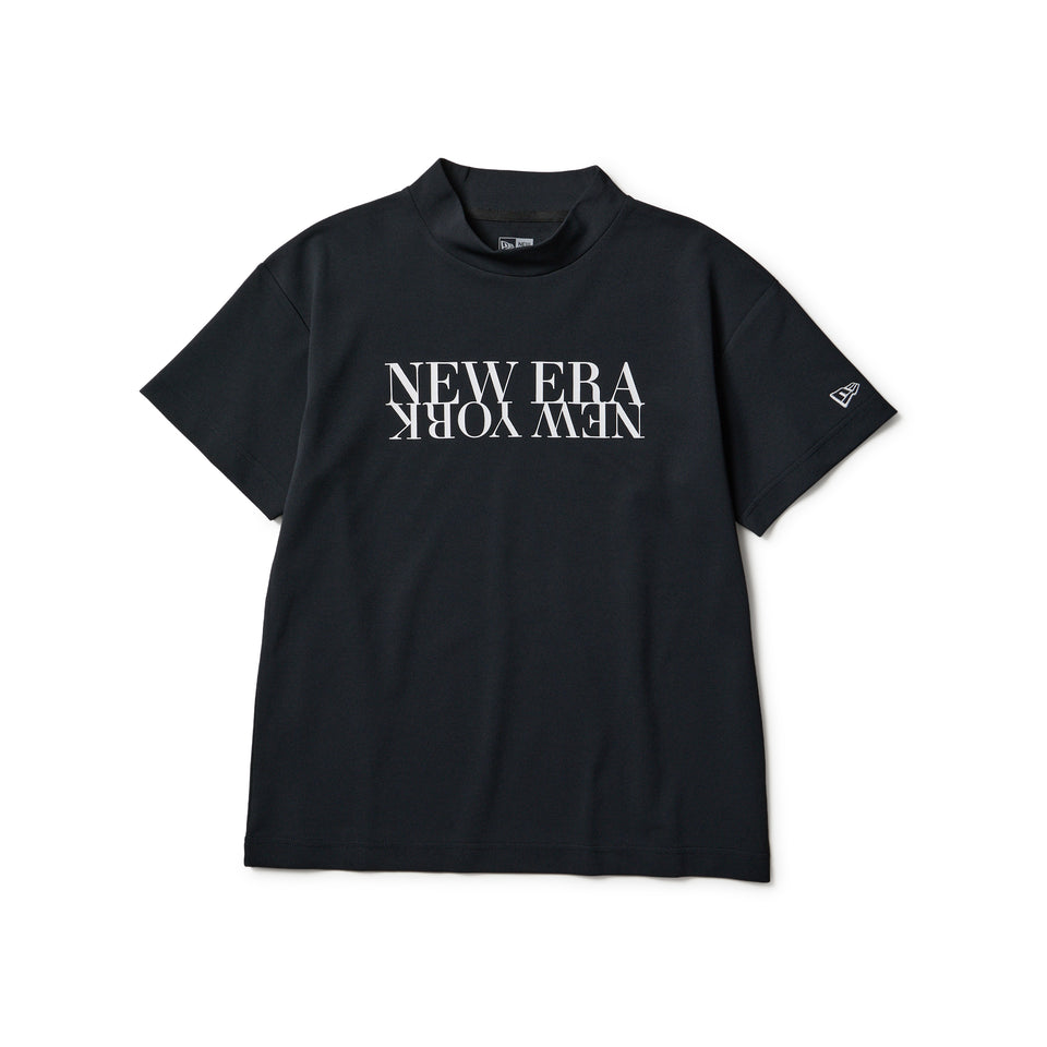 kah　ブラックTシャツ SCHOOL OF VISUAL COMEDY_T-SHIRT / スカルモチーフ サークルロゴ T