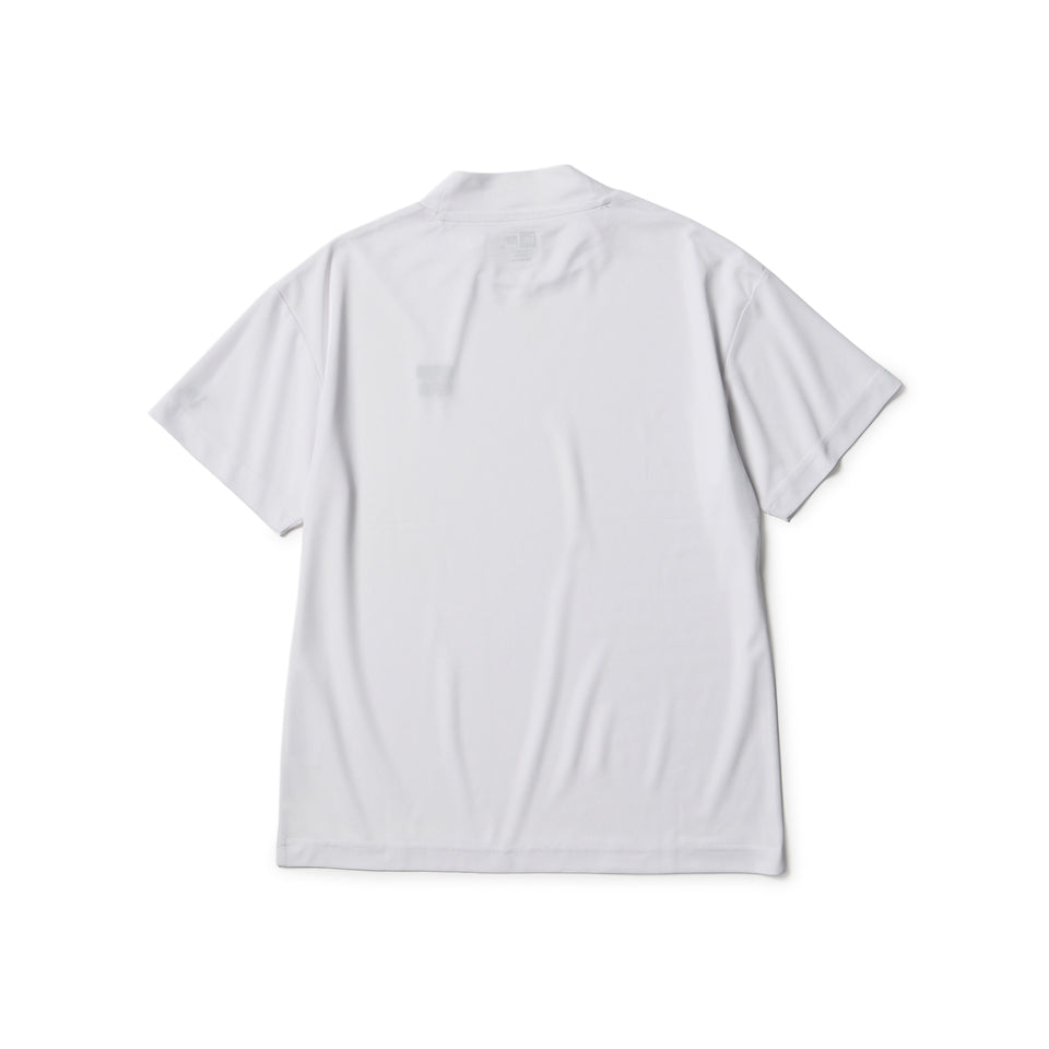 Women's 半袖 ミッドネック Tシャツ Logo Embroidery  ホワイト | ゴルフ | NEW ERA ニューエラ公式オンラインストア