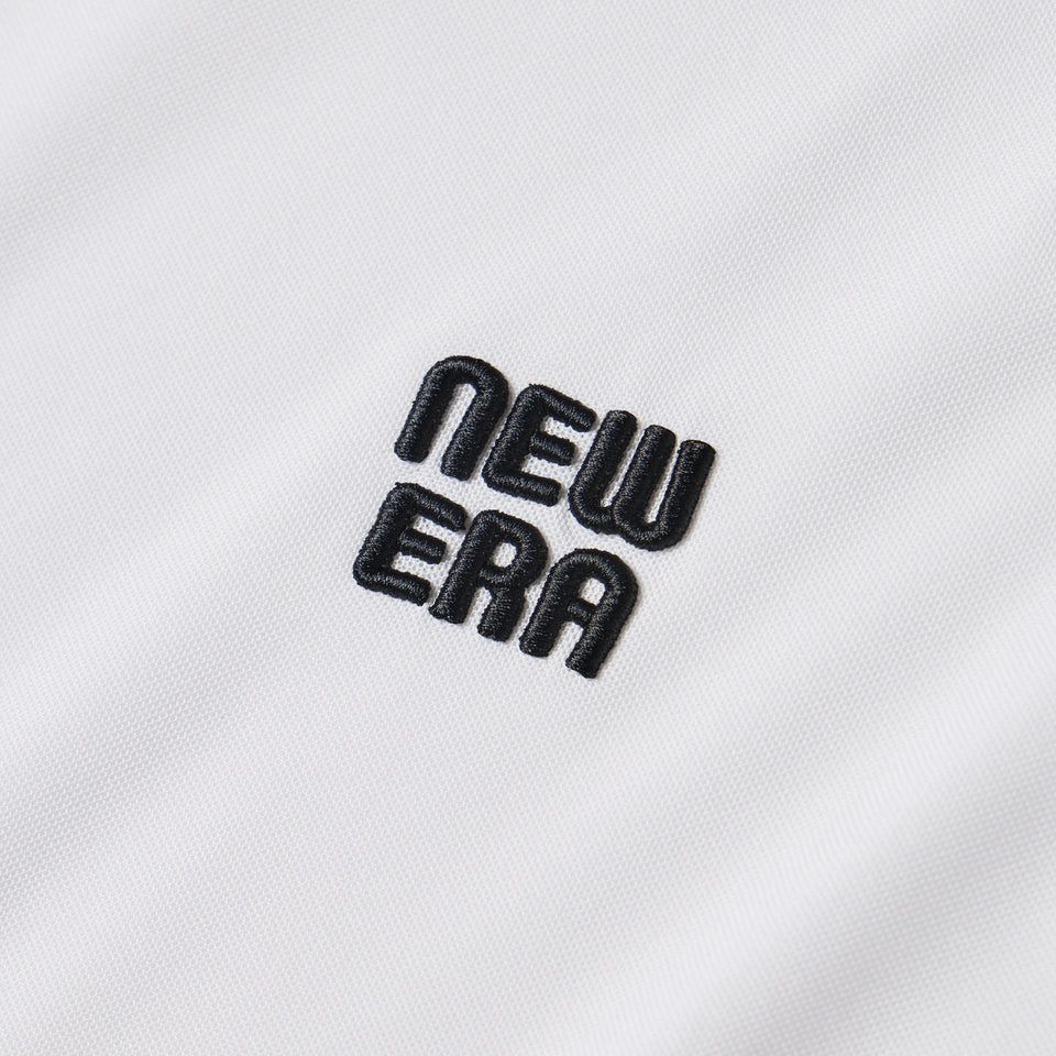 Women's 半袖 ミッドネック Tシャツ Logo Embroidery  ホワイト | ゴルフ | NEW ERA ニューエラ公式オンラインストア