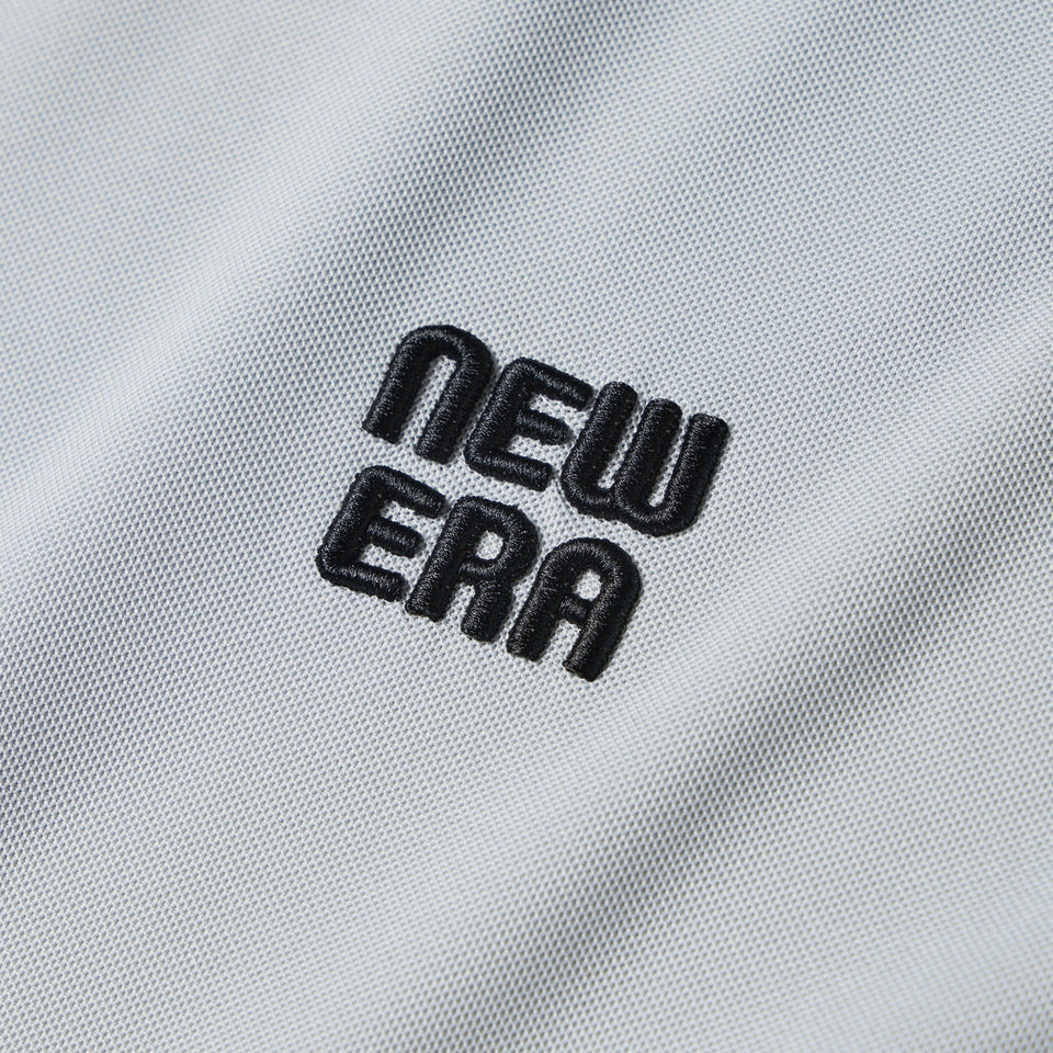 Women's 半袖 ミッドネック Tシャツ Logo Embroidery  グレー | ゴルフ | NEW ERA ニューエラ公式オンラインストア