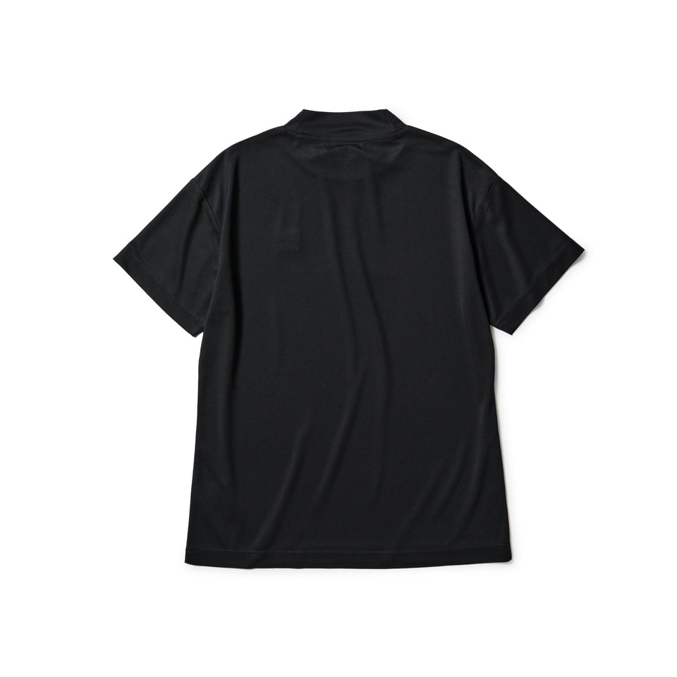 Women's 半袖 ミッドネック Tシャツ Logo Embroidery  ブラック | ゴルフ | NEW ERA ニューエラ公式オンラインストア
