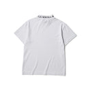 Women’s 半袖 ミッドネック Tシャツ 鹿の子 ジャガードロゴ ホワイト | ゴルフ | NEW ERA ニューエラ公式オンラインストア