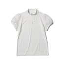 Women's 半袖 メッシュスリーブ ミッドネック Tシャツ オフホワイト | ゴルフ | NEW ERA ニューエラ公式オンラインストア