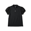 Women's 半袖 メッシュスリーブ ミッドネック Tシャツ ブラック | ゴルフ | NEW ERA ニューエラ公式オンラインストア