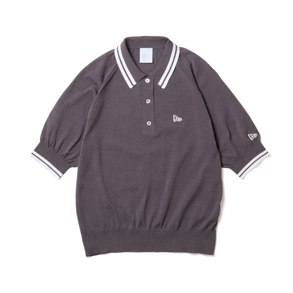 美品Golfickers ポロシャツスウェット　半袖 checker-pattern-14391518-s-new