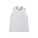 Women's ノースリーブ ミッドネック Tシャツ Jacquard Logo  ホワイト | ゴルフ | NEW ERA ニューエラ公式オンラインストア