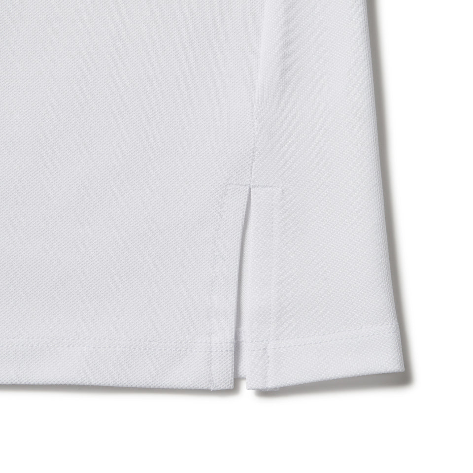 Women's ノースリーブ ミッドネック Tシャツ Jacquard Logo  ホワイト | ゴルフ | NEW ERA ニューエラ公式オンラインストア