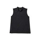 Women's ノースリーブ ミッドネック Tシャツ Jacquard Logo  ブラック | ゴルフ | NEW ERA ニューエラ公式オンラインストア