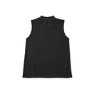 Women's ノースリーブ ミッドネック Tシャツ Jacquard Logo  ブラック | ゴルフ | NEW ERA ニューエラ公式オンラインストア