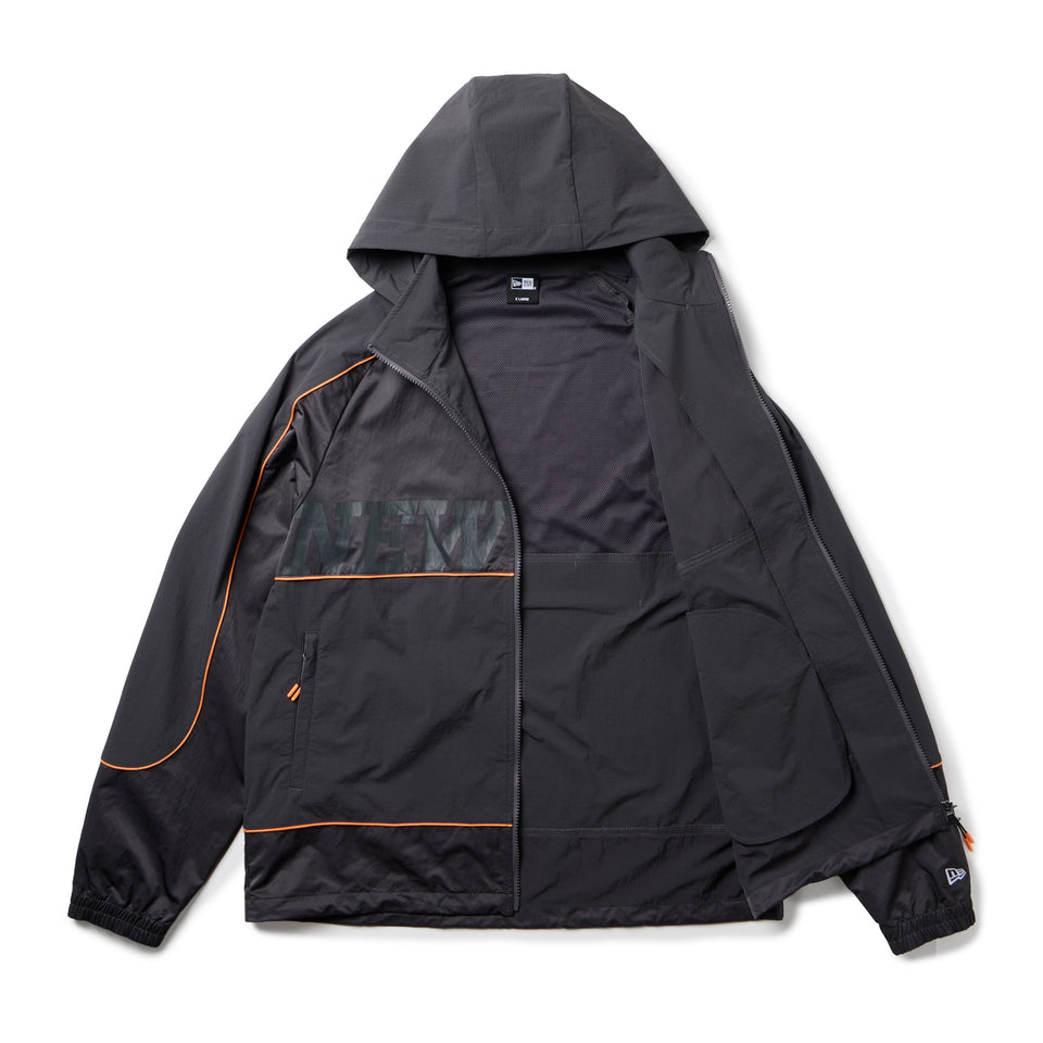 ウィンドジャケット パイピング チャコールグレー | ゴルフ | NEW ERA ニューエラ公式オンラインストア