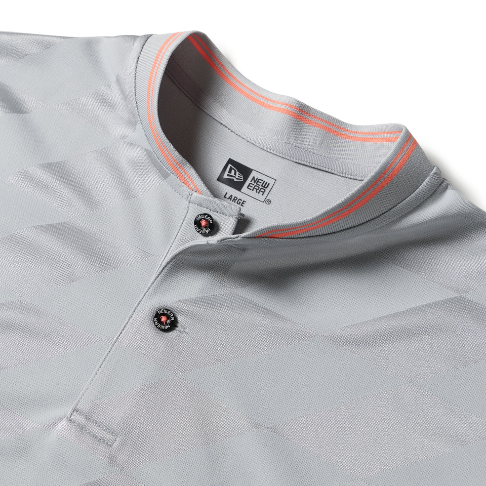 半袖　ショートカラーポロシャツ  グレー | ゴルフ | NEW ERA ニューエラ公式オンラインストア