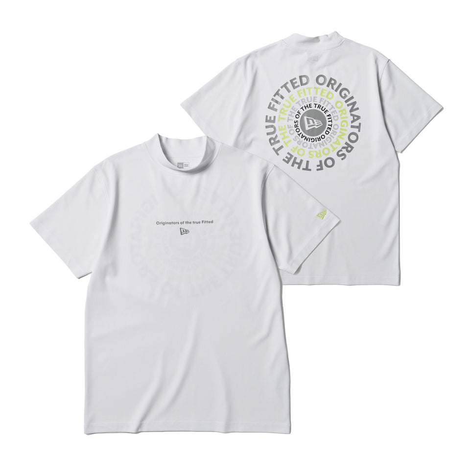 半袖 ミッドネック Tシャツ Circle OOTTF ホワイト | ゴルフ | NEW ERA ニューエラ公式オンラインストア