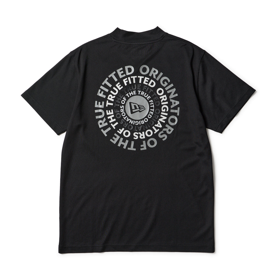 半袖 ミッドネック Tシャツ Circle OOTTF ブラック | ゴルフ | NEW ERA ニューエラ公式オンラインストア