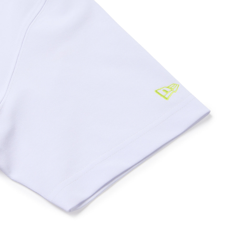半袖 ミッドネック Tシャツ Vertical Logo ホワイト | ゴルフ | NEW ERA ニューエラ公式オンラインストア