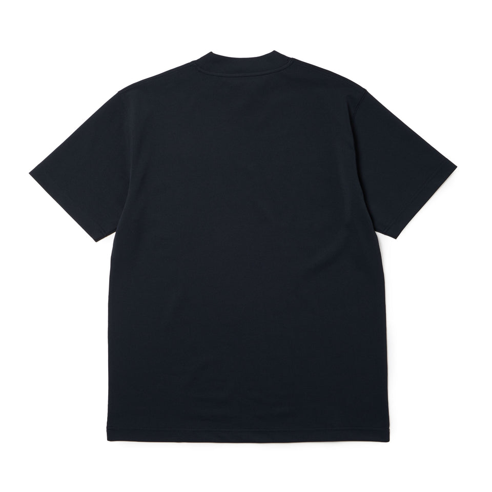 半袖 ミッドネック Tシャツ Vertical Logo ブラック | ゴルフ | NEW ERA ニューエラ公式オンラインストア
