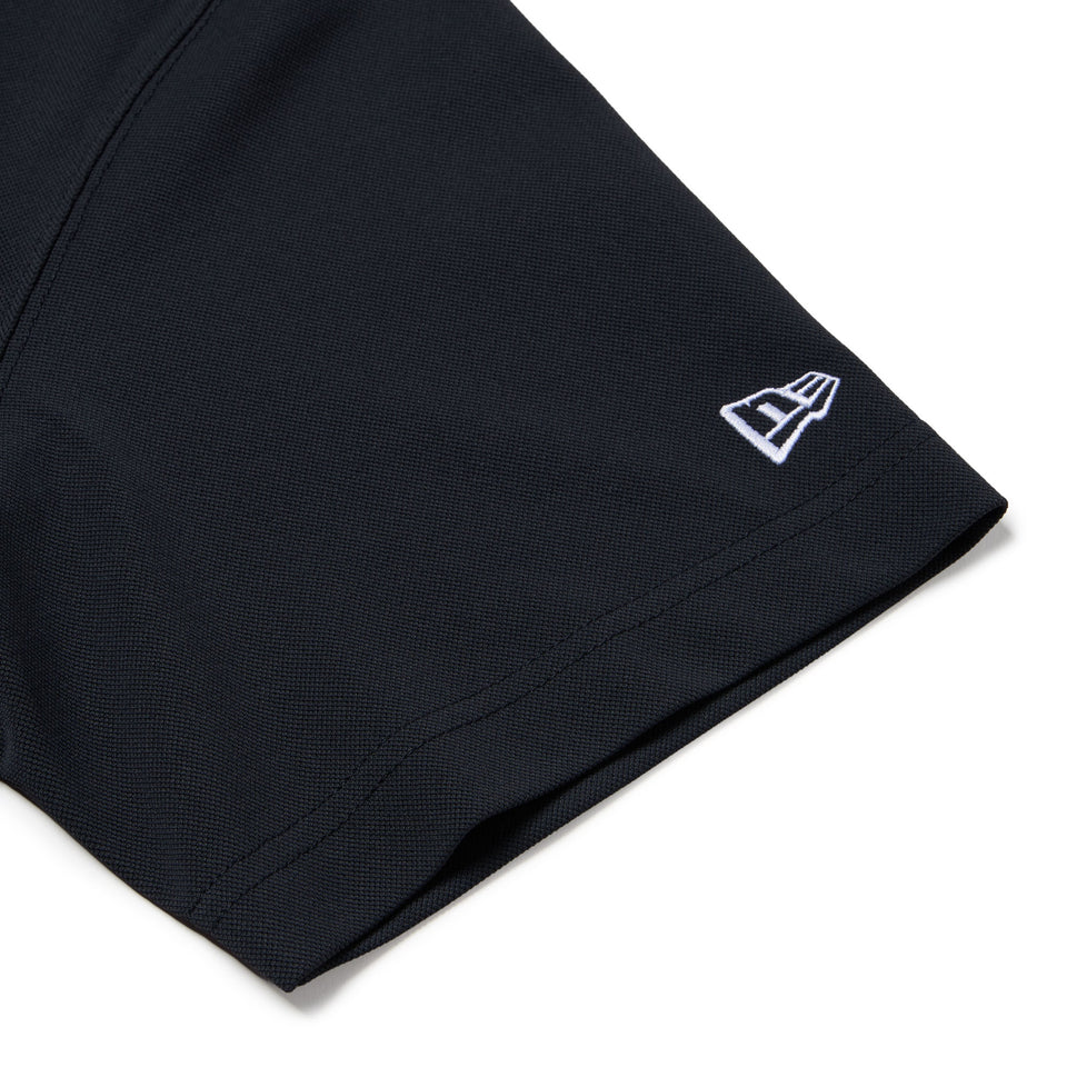 半袖 ミッドネック Tシャツ Vertical Logo ブラック | ゴルフ | NEW ERA ニューエラ公式オンラインストア
