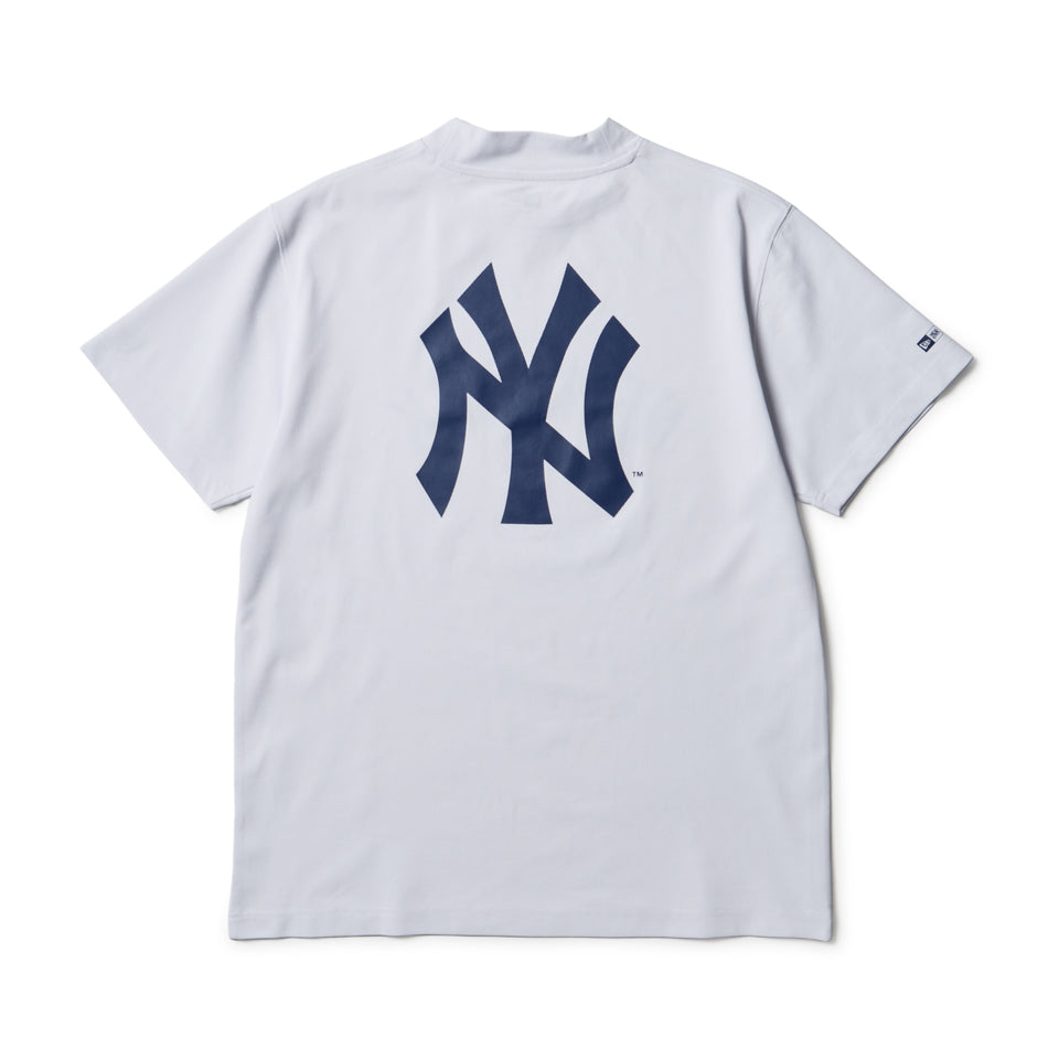 半袖 ミッドネック Tシャツ MLB ニューヨーク・ヤンキース ホワイト | ゴルフ | NEW ERA ニューエラ公式オンラインストア