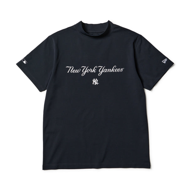 半袖 ミッドネック Tシャツ MLB ニューヨーク・ヤンキース ネイビー