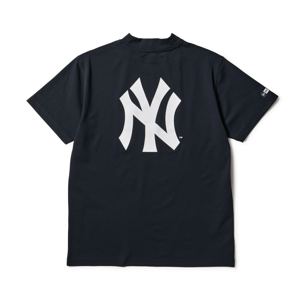 半袖 ミッドネック Tシャツ MLB ニューヨーク・ヤンキース ネイビー