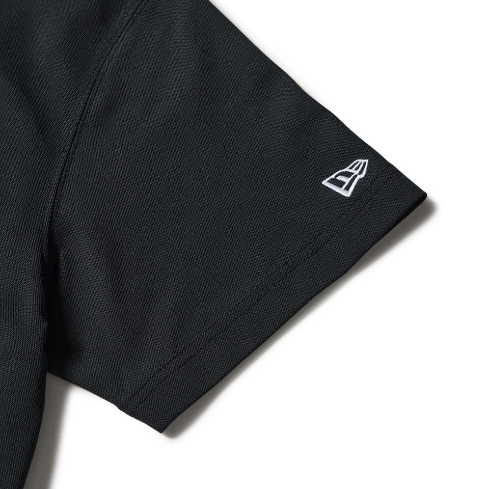 半袖 ミッドネック Tシャツ MLB ロサンゼルス・ドジャース ブラック | ゴルフ | NEW ERA ニューエラ公式オンラインストア