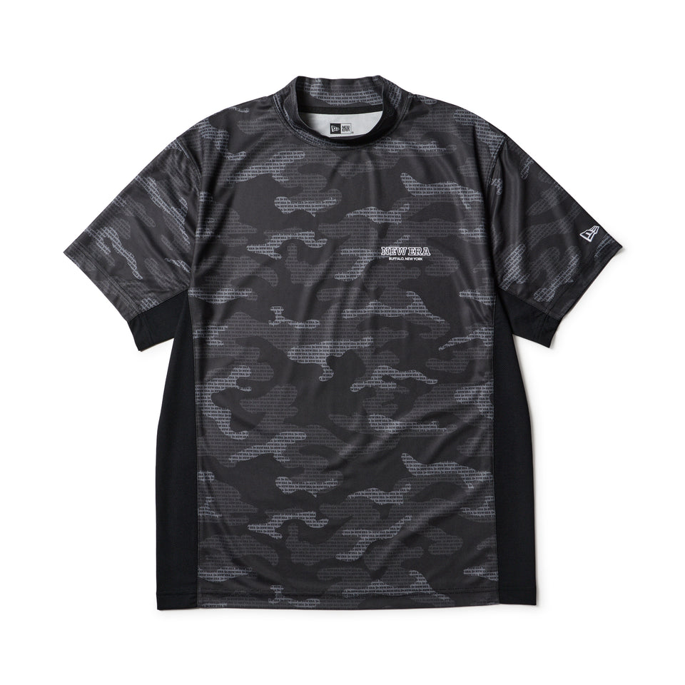半袖 ミッドネック Tシャツ Camo カモ ブラック | ゴルフ | NEW ERA ニューエラ公式オンラインストア