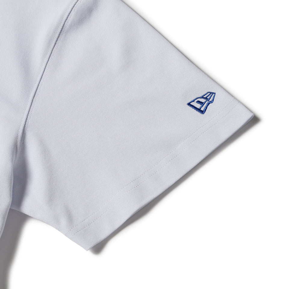 半袖 ミッドネック Tシャツ MLB ロサンゼルス・ドジャース ホワイト