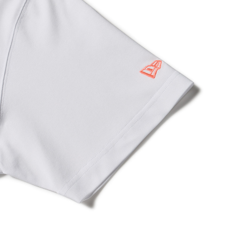 半袖 ミッドネック Tシャツ 鹿の子 ホワイト | ゴルフ | NEW ERA ニューエラ公式オンラインストア