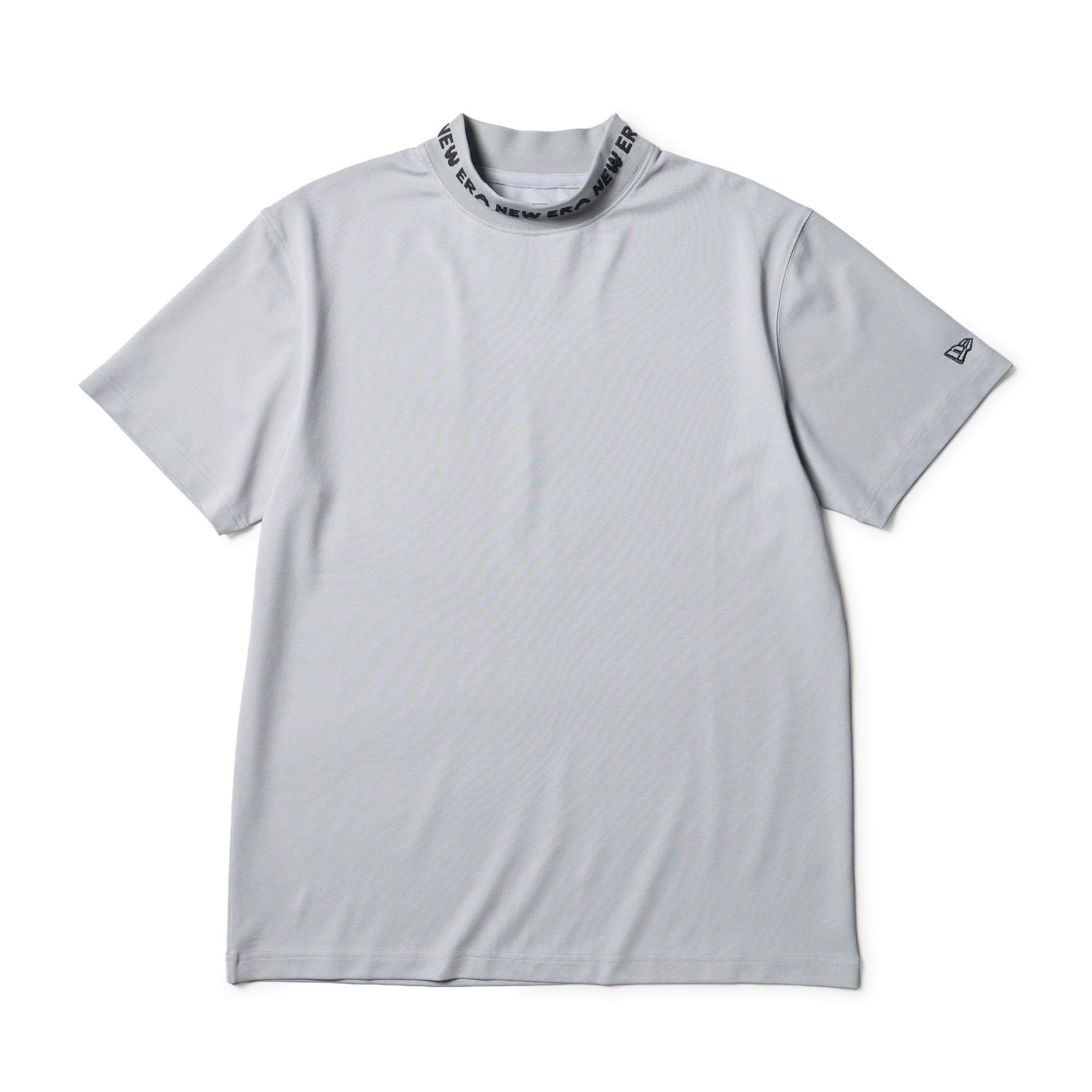 【新品未使用】ニューエラ 半袖シャツ グレー ゴルフ XL 定価¥10,450 半袖 ミッドネック Tシャツ 鹿の子 グレー | ゴルフ | ニューエラ