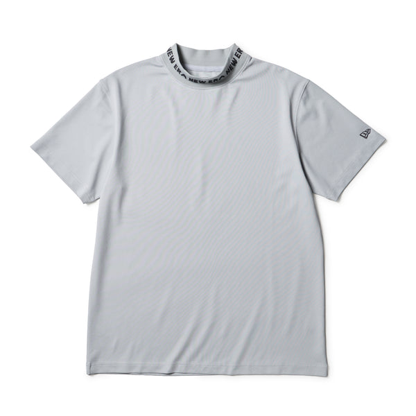 半袖 ミッドネック Tシャツ 鹿の子 グレー | ゴルフ | ニューエラ