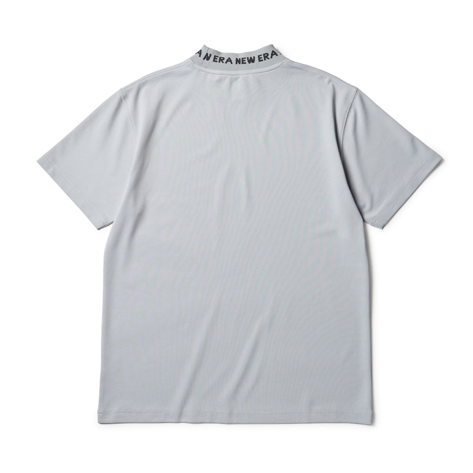 【新品未使用】ニューエラ 半袖シャツ グレー ゴルフ XL 定価¥10,450 半袖 ミッドネック Tシャツ 鹿の子 グレー | ゴルフ | ニューエラ