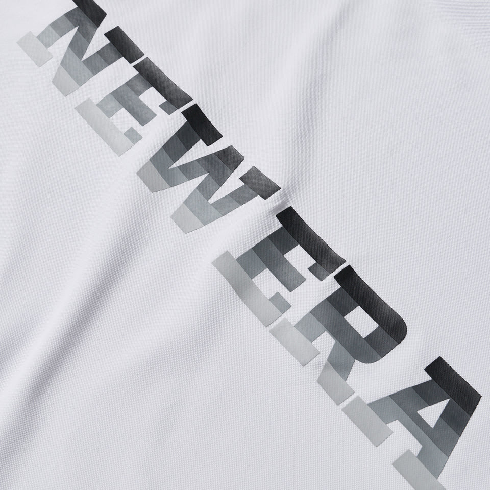 半袖　ポロシャツ 鹿の子 Vertical Logo ホワイト | ゴルフ | NEW ERA ニューエラ公式オンラインストア