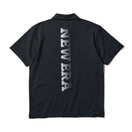 半袖　ポロシャツ 鹿の子 Vertical Logo ブラック | ゴルフ | NEW ERA ニューエラ公式オンラインストア