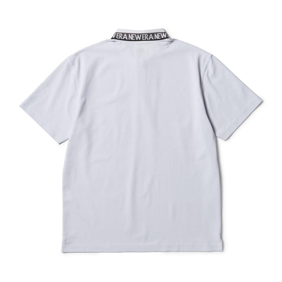 半袖　ポロシャツ 鹿の子 Collar Logo  ホワイト | ゴルフ | NEW ERA ニューエラ公式オンラインストア