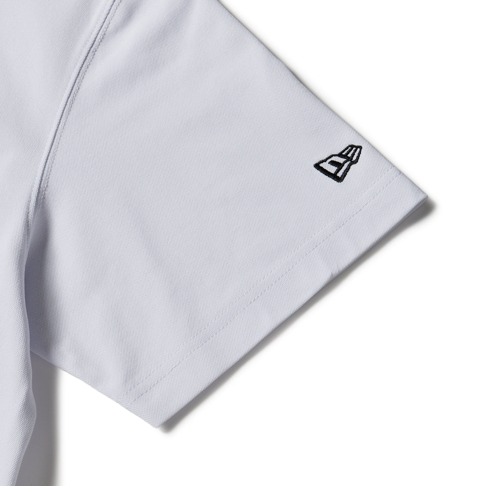 半袖　ポロシャツ 鹿の子 Collar Logo  ホワイト | ゴルフ | NEW ERA ニューエラ公式オンラインストア