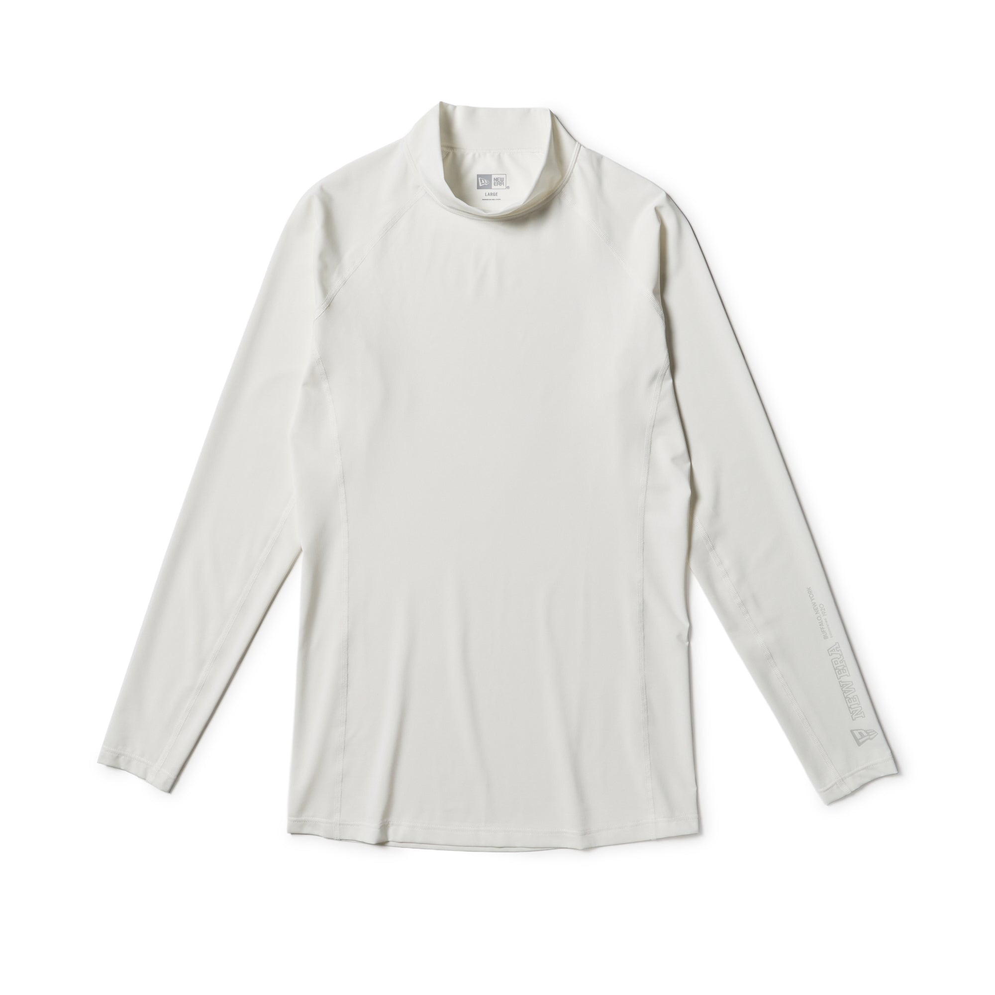 HUUB ホワイト長袖アンダーシャツ M 長袖 ミッドネック アンダーシャツ ホワイト | ゴルフ | ニューエラ