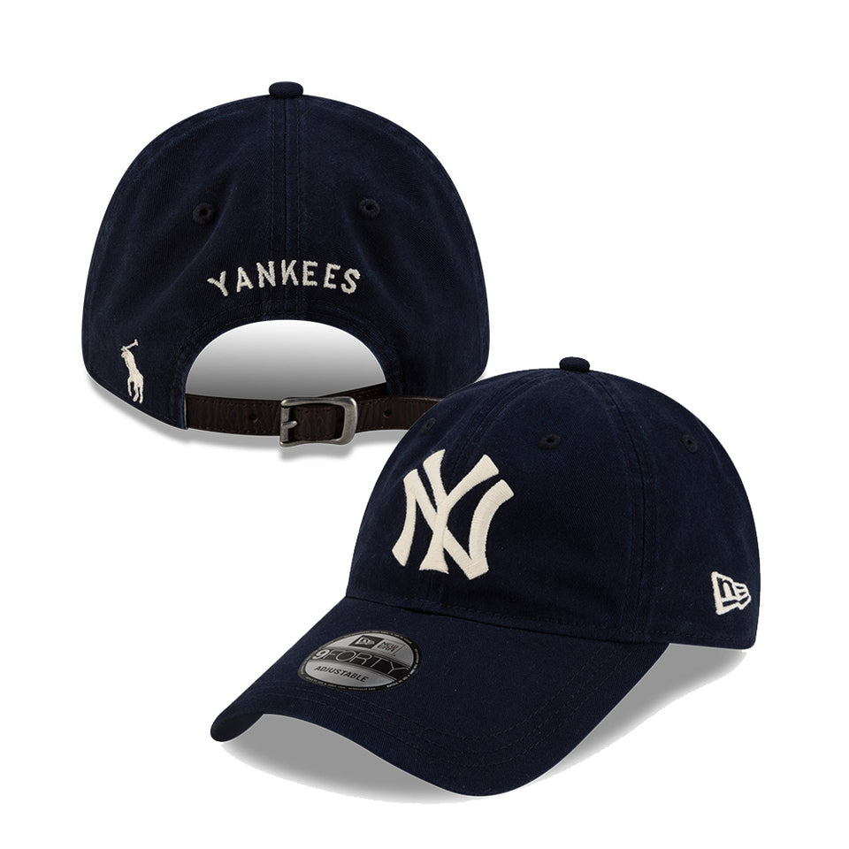 9FORTY ロングバイザー アンストラクチャード POLO RALPH LAUREN ポロ ラルフ ローレン クーパーズタウン ニューヨーク・ヤンキース ネイビー