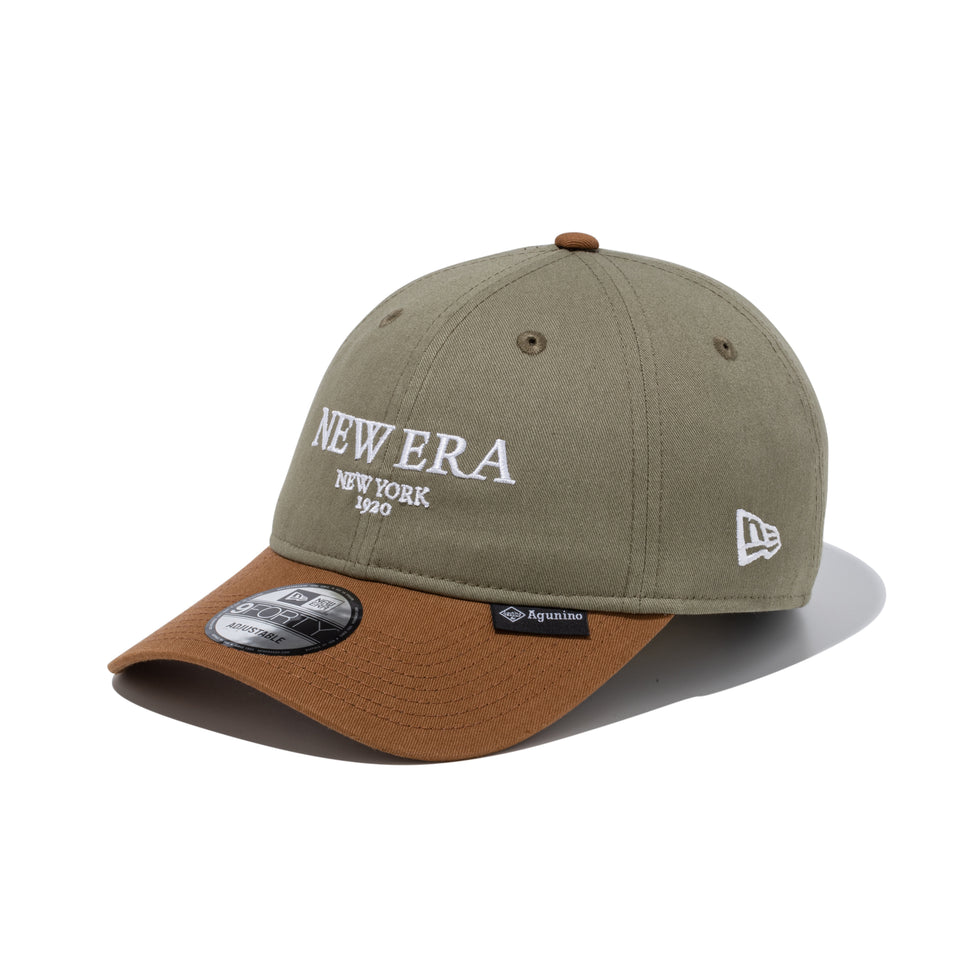 9FORTY アンストラクチャード AGUNINO Fabric Series オリーブ | NEW ERA ニューエラ公式オンラインストア