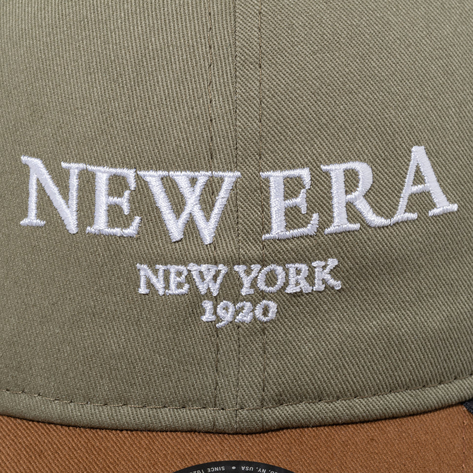 9FORTY アンストラクチャード AGUNINO Fabric Series オリーブ | NEW ERA ニューエラ公式オンラインストア
