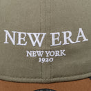 9FORTY アンストラクチャード AGUNINO Fabric Series オリーブ | NEW ERA ニューエラ公式オンラインストア