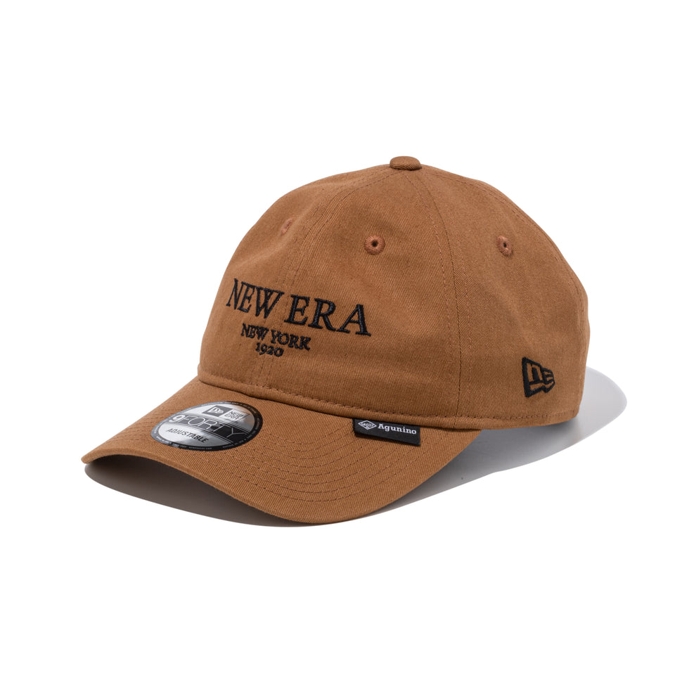 9FORTY アンストラクチャード AGUNINO Fabric Series ブラウン | NEW ERA ニューエラ公式オンラインストア