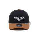 9FORTY アンストラクチャード AGUNINO Fabric Series ブラック ブラウンバイザー | NEW ERA ニューエラ公式オンラインストア