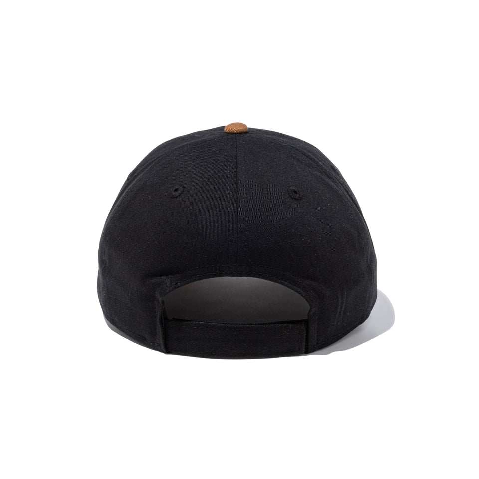 9FORTY アンストラクチャード AGUNINO Fabric Series ブラック ブラウンバイザー | NEW ERA ニューエラ公式オンラインストア
