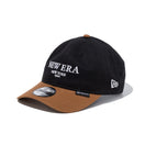 9FORTY アンストラクチャード AGUNINO Fabric Series ブラック ブラウンバイザー | NEW ERA ニューエラ公式オンラインストア