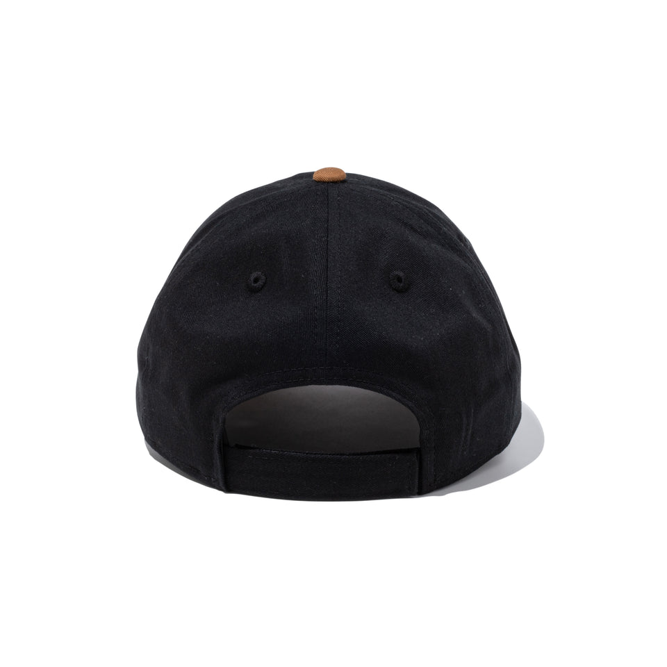 9FORTY アンストラクチャード AGUNINO Fabric Series ブラック ブラウンバイザー | NEW ERA ニューエラ公式オンラインストア