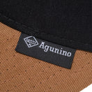 9FORTY アンストラクチャード AGUNINO Fabric Series ブラック ブラウンバイザー | NEW ERA ニューエラ公式オンラインストア